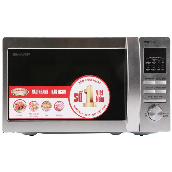 LÒ VI SÓNG SHARP R-G620VN-ST 20 LÍT CÓ NƯỚNG