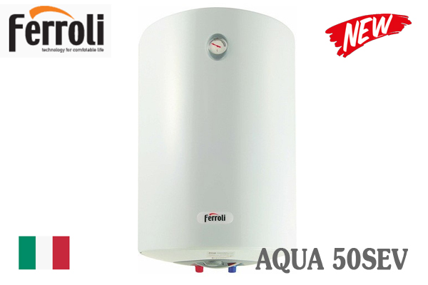 Bình nóng lạnh Ferroli 50l đứng AQUA 50SEV