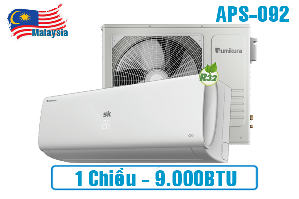 Điều hòa Sumikura 9000BTU 2 chiều inverter APS/APO-H092 TOKYO