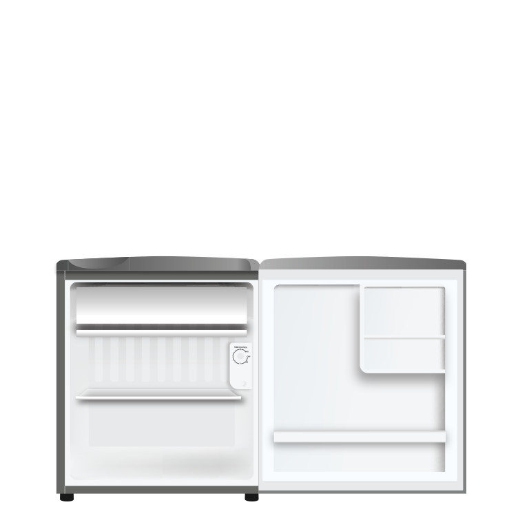 Tủ lạnh AQUA AQR-D59FA(BS) 50 Lít