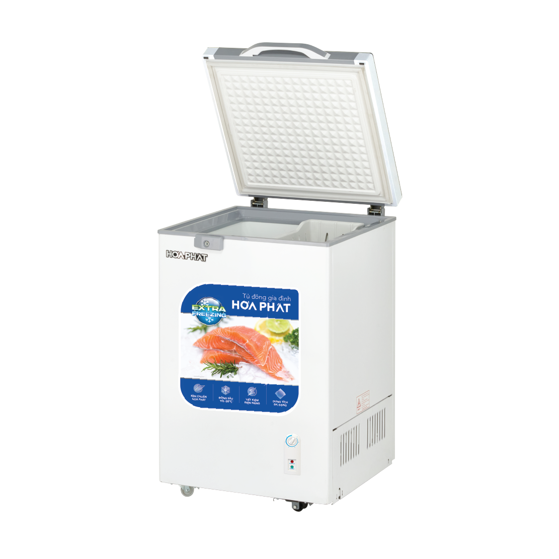 Tủ đông cánh kính Hòa Phát HPF AD6107.T 107 lít