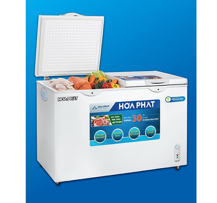 Tủ đông Hòa Phát Inverter 205 lít HCFI506S2Đ2