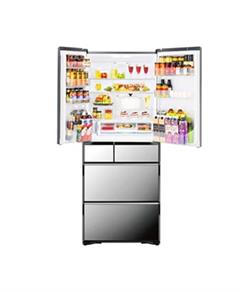 Tủ lạnh Hitachi 6 cửa Inverter R-G520GV (X) 536 Lít