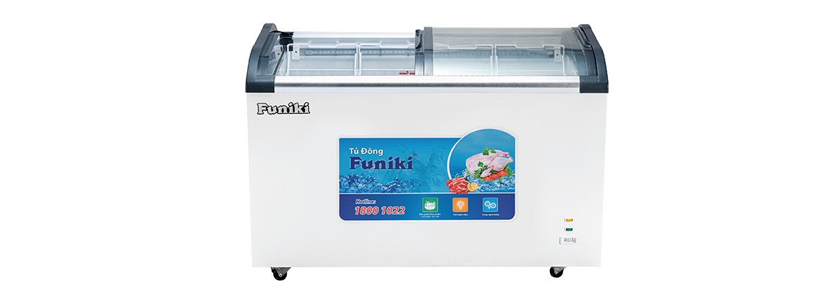 Tủ đông Funiki 1 ngăn 2 cánh dàn đồng HCF 500S1PDG