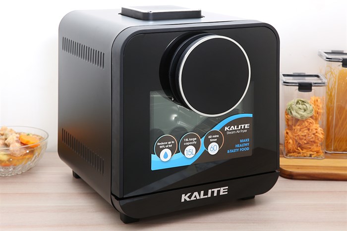 Lò chiên không dầu kết hợp hấp Kalite 15 lít STEAM STAR