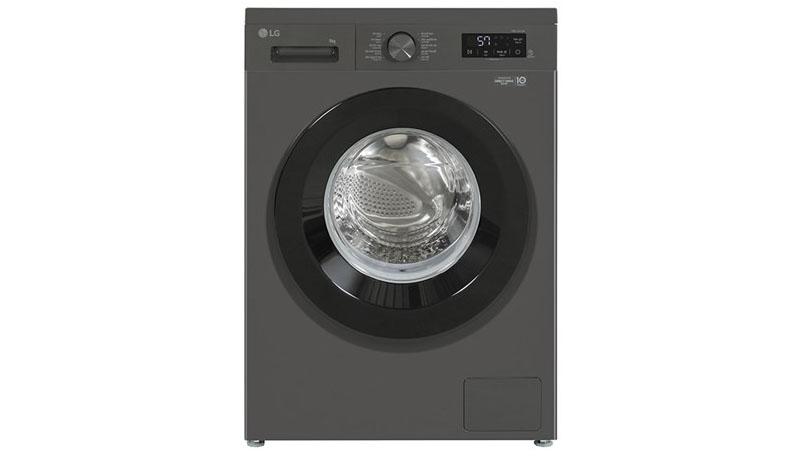Máy giặt LG Inverter 9 kg FB1209S6M đen nhạt