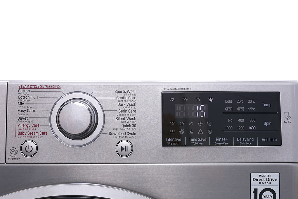 Máy giặt LG Inverter 8kg FC1408S3E
