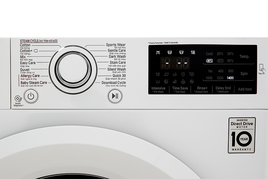 Máy giặt LG Inverter 8kg FC1408S5W