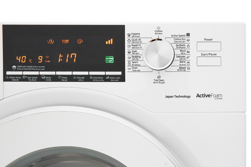 Máy giặt Panasonic Inverter 8kg NA-128VG6WV2