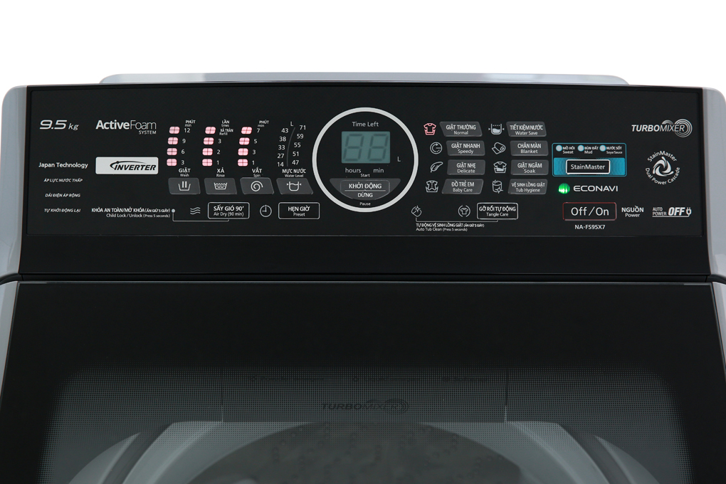 Máy giặt Panasonic Inverter 9.5kg NA-FS95X7LRV