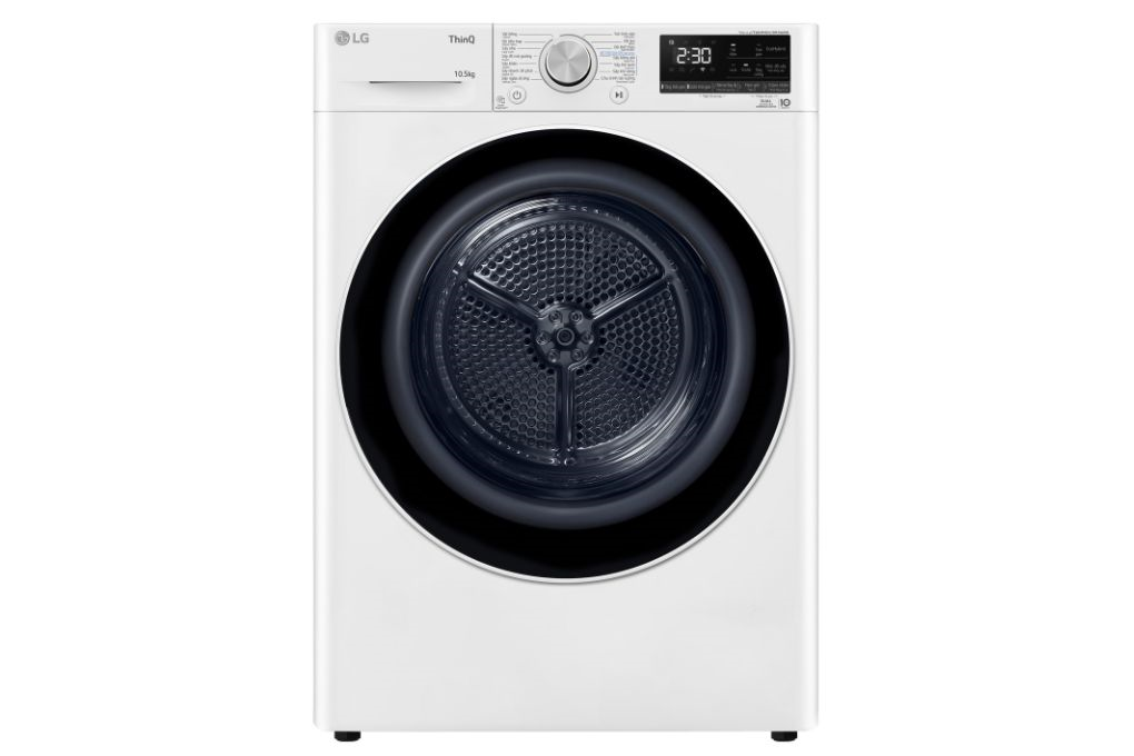 Máy Sấy Bơm Nhiệt LG Inverter 10.5 Kg DVHP50W
