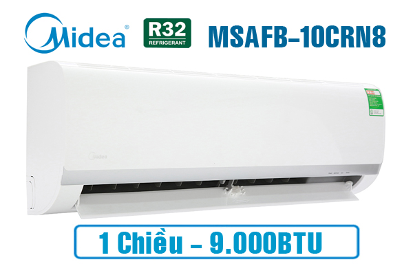 Điều hòa Midea 1 chiều 9.000BTU MSAFGII-10CRN8