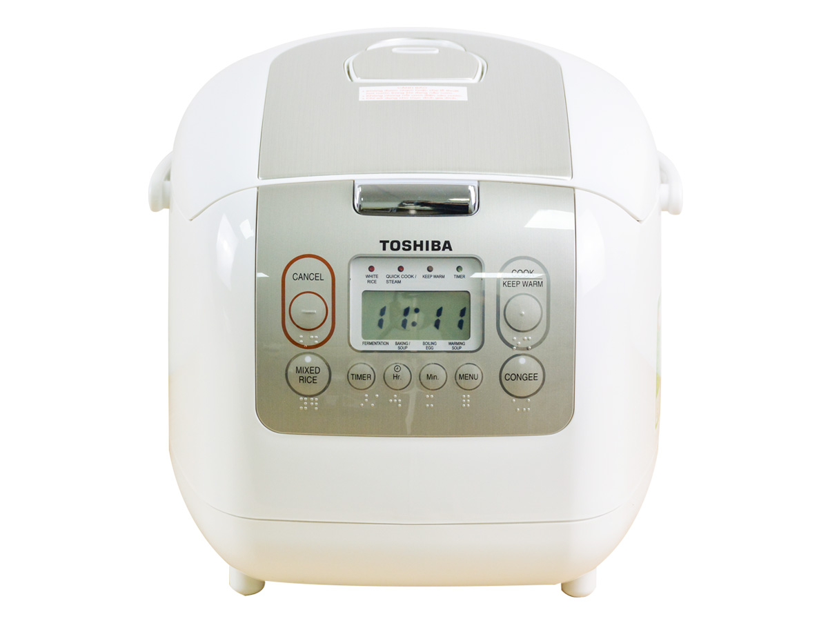 Nồi cơm điện tử Toshiba 1 lít RC-10NMFVN(WT)