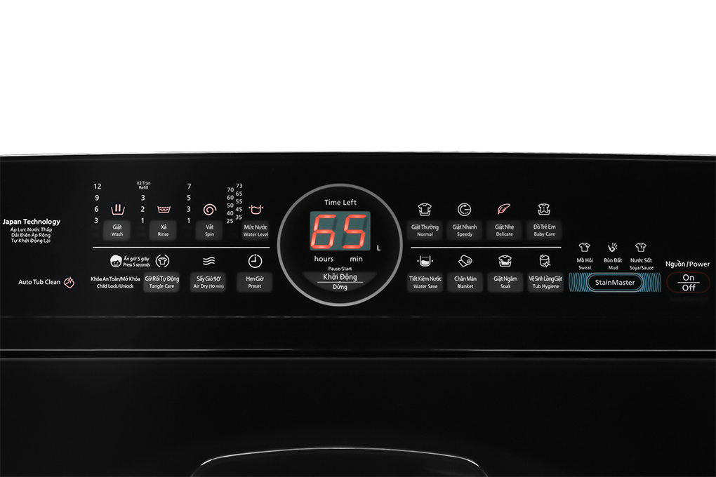 Máy giặt Panasonic Inverter 10.5kg NA-FD10AR1BV