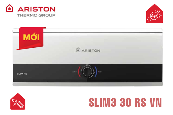 Bình nóng lạnh Ariston 30 lít ngang SL3 30 RS AG+