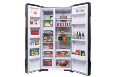 Tủ lạnh Hitachi Side by side R-FS800PGV2 (GBK) 605 Lít