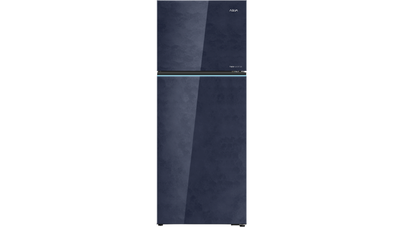 Tủ lạnh Aqua AQR-TA518FA(GL)U1 2 cánh 455 lít inverter xanh đen