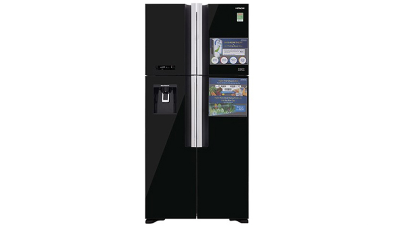 Tủ lạnh Hitachi 4 cánh inverter 540 lít R-FW690PGV7X GBK