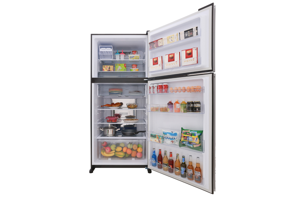 Tủ lạnh Sharp Inverter SJ-XP595PG-BK 613 Lít