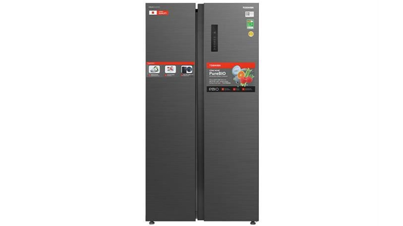 Tủ lạnh Toshiba side by side 555 lít GR-RS696WI-PMV(60)-AG