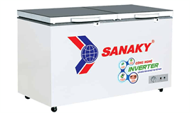 TỦ ĐÔNG MẶT KÍNH CƯỜNG LỰC SANAKY VH-3699W4K 260 LÍT