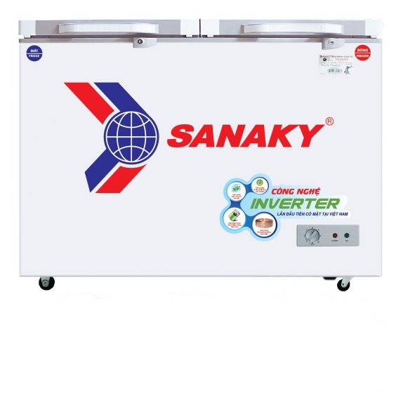 TỦ ĐÔNG MẶT KÍNH CƯỜNG LỰC SANAKY VH-4099W4K 280 LÍT