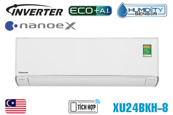 Điều hòa Panasonic 24000BTU 1 chiều inverter cao cấp XU24BKH-8