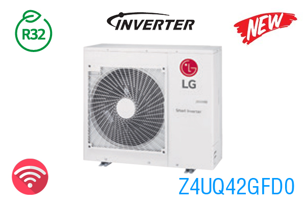 Điều hòa multi 1 nóng 4 lạnh LG 42000BTU Z4UQ42GFD0