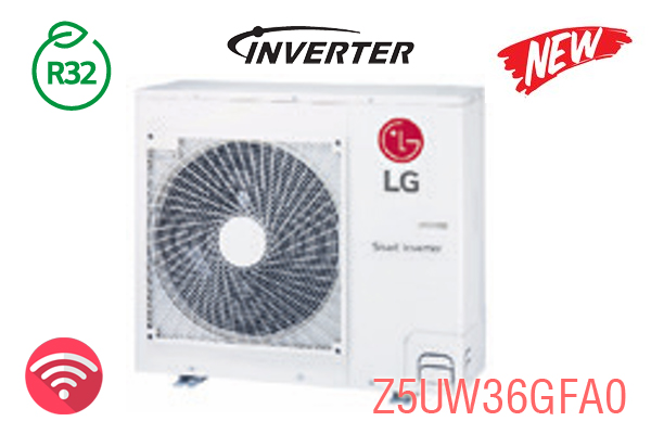 Dàn nóng điều hòa 36000BTU Điều hòa multi 2 chiều LG Z5UW36GFA0