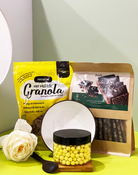 Ngũ cốc Granola siêu hạt