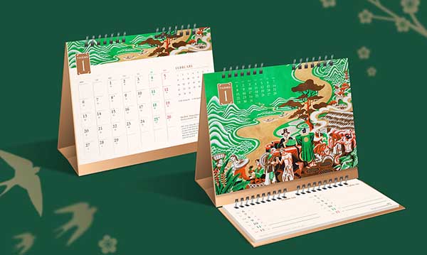 Lịch để bàn 2022