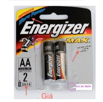 pin energizer gia