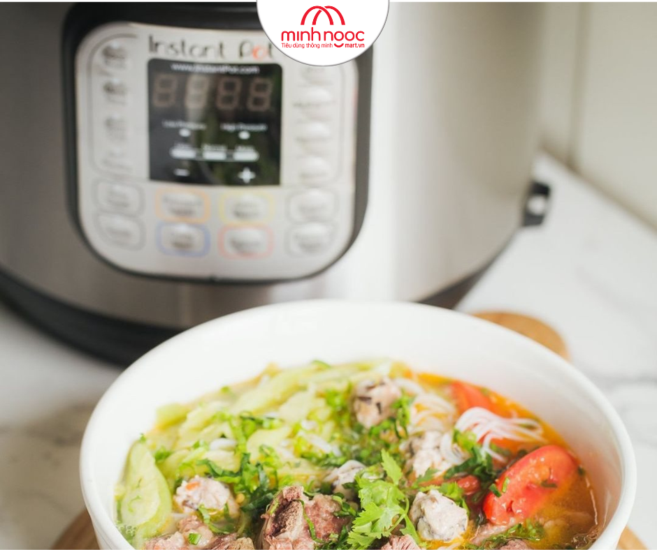🆙CÙNG INSTANT POT DUO 60 NẤU BÚN SƯỜN MỌC - NÉT ẨM THỰC HÀ THÀNH ♥️