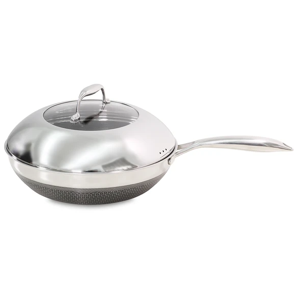 Chảo xào iNox Blackcube iMat các loại kèm xửng hấp