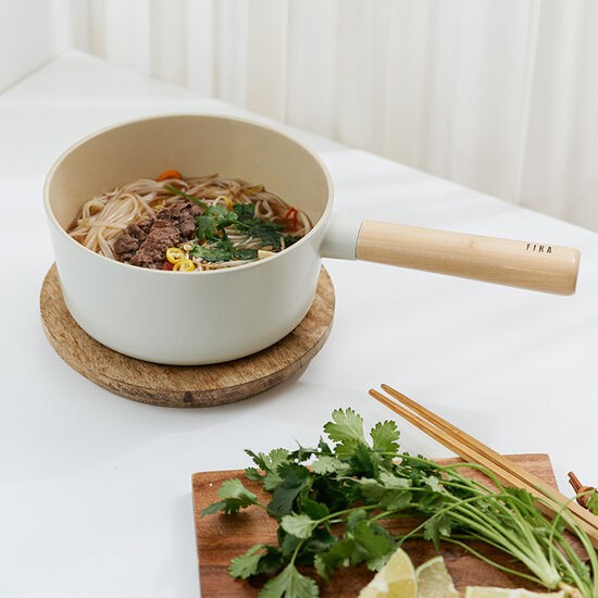 Bộ quánh 18cm & chảo chiên 24cm Neoflam Fika Hàn Quốc