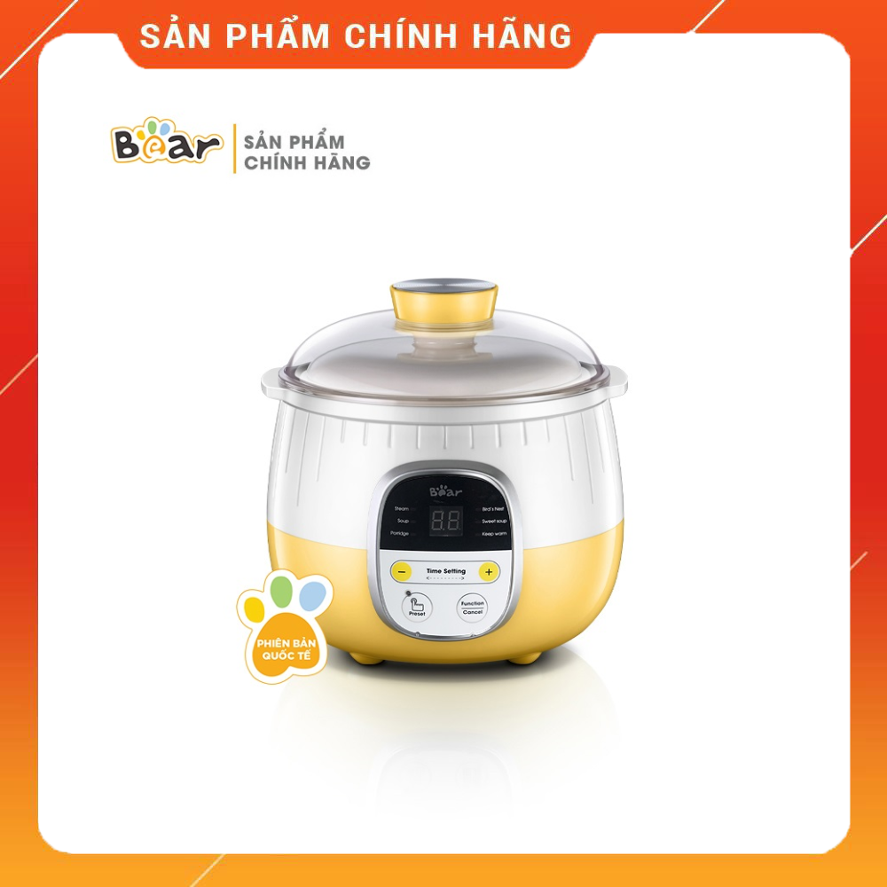 Nồi nấu chậm 0,8L Bear SUBE001