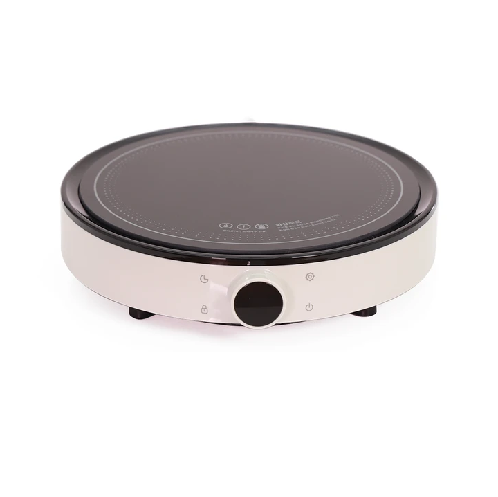 Bộ 3 gồm: nồi nông 22cm, chảo 26cm và bếp từ Neoflam Fika Hàn Quốc