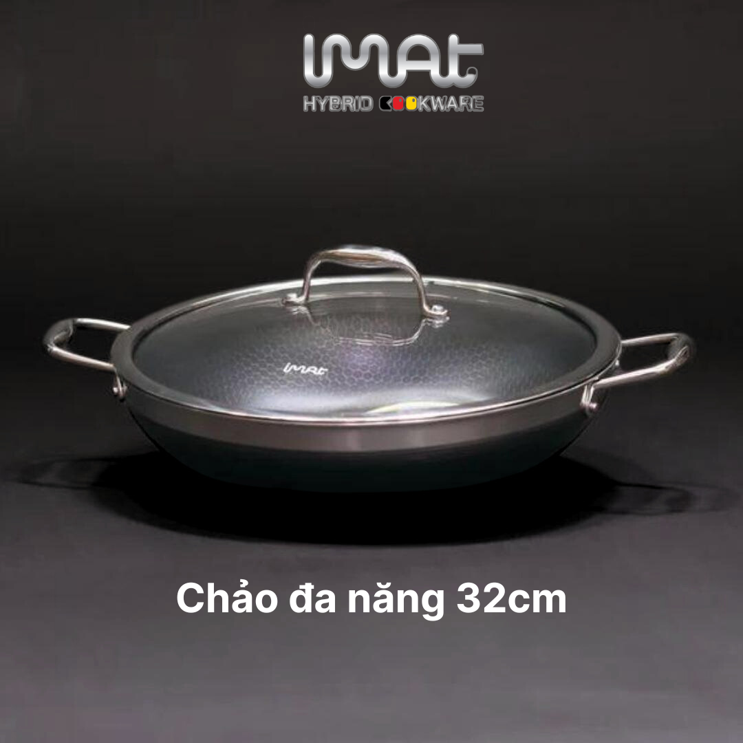 Bộ 6 nồi chảo inox iMAT Hybrid - Lựa chọn 2