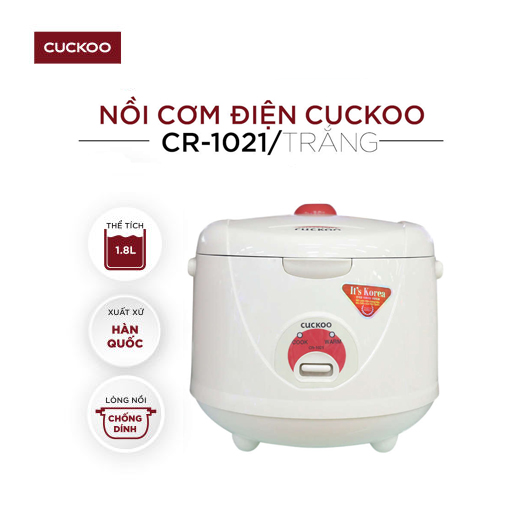 Nồi cơm điện Cuckoo 1.8 lít CR-1021