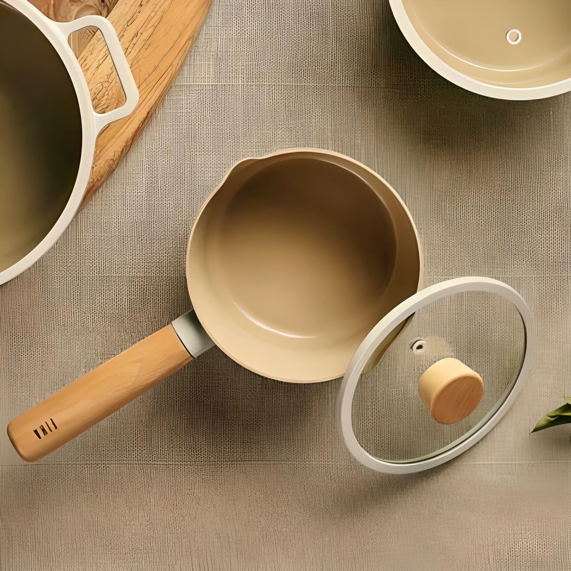 Nồi (quánh) Neoflam Fika Hàn Quốc 16cm, có miệng rót