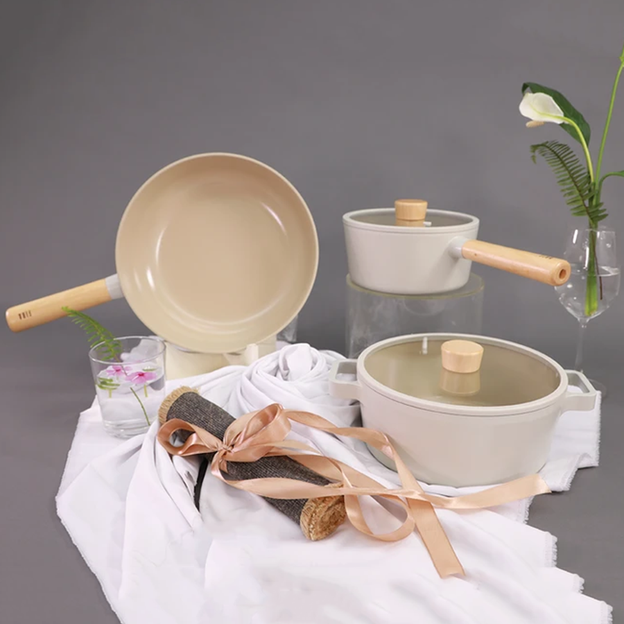 Bộ nồi chảo 3 món Neoflam Fika Hàn Quốc
