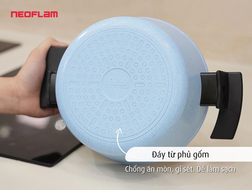 Nồi sâu chống dính bếp từ Neoflam Reverse 20cm