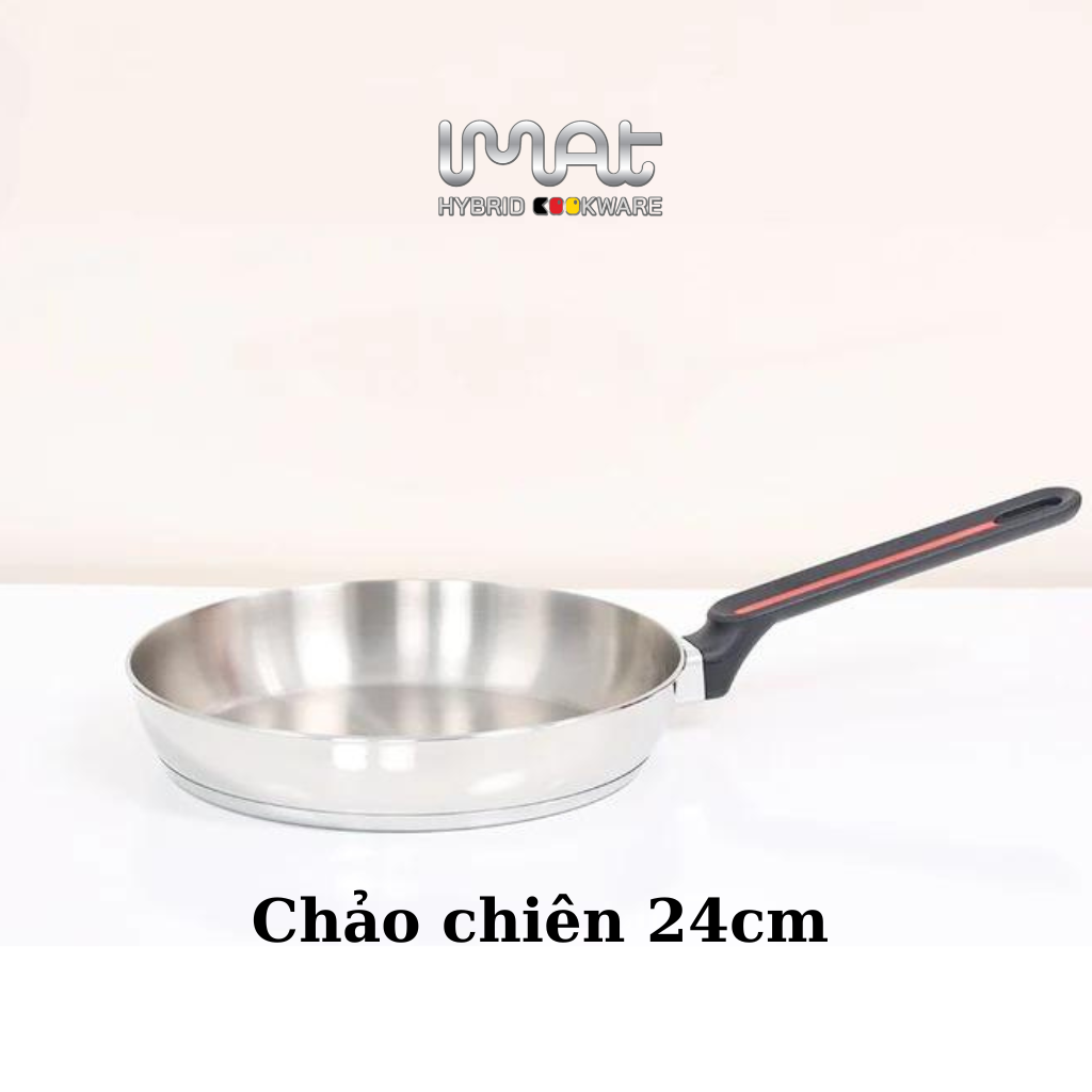 Bộ 5 nồi chảo iNox 304 không chống dính iMAT