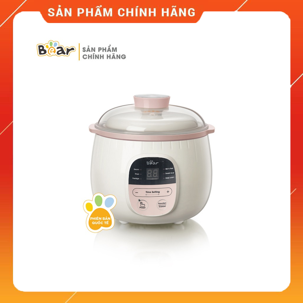 Nồi nấu chậm 0,8L Bear SUBE001