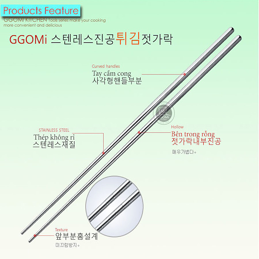 Đũa xào dài GGOMI GG678
