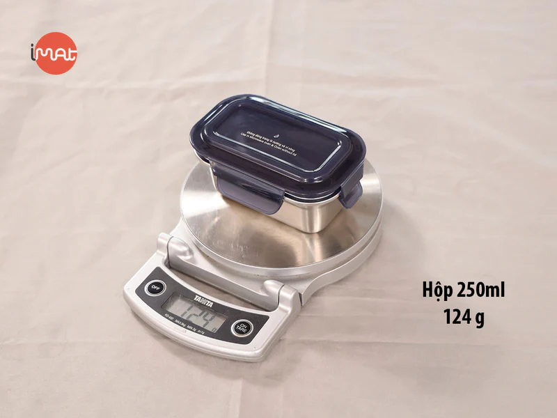 Bộ 4 hộp inox dùng vi sóng Imat