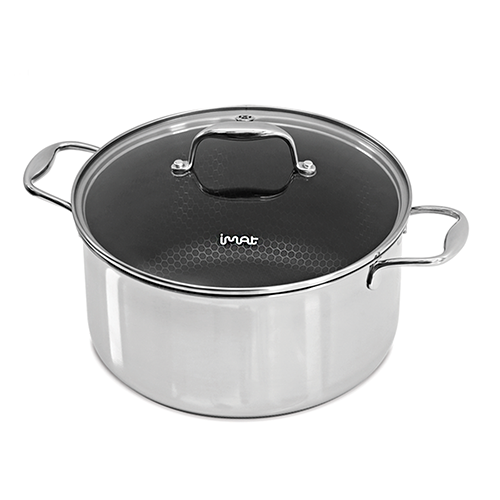 Bộ 6 nồi chảo iNox iMat Hybrid