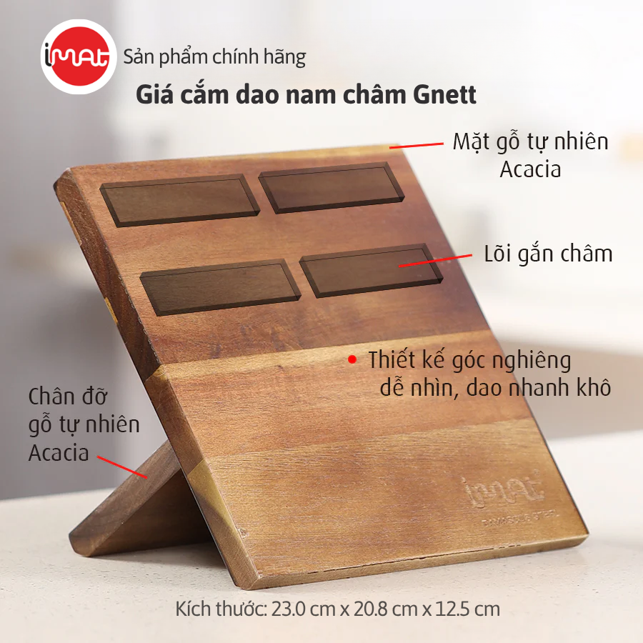 Giá Cắm Dao Nam Châm Imat Gnett