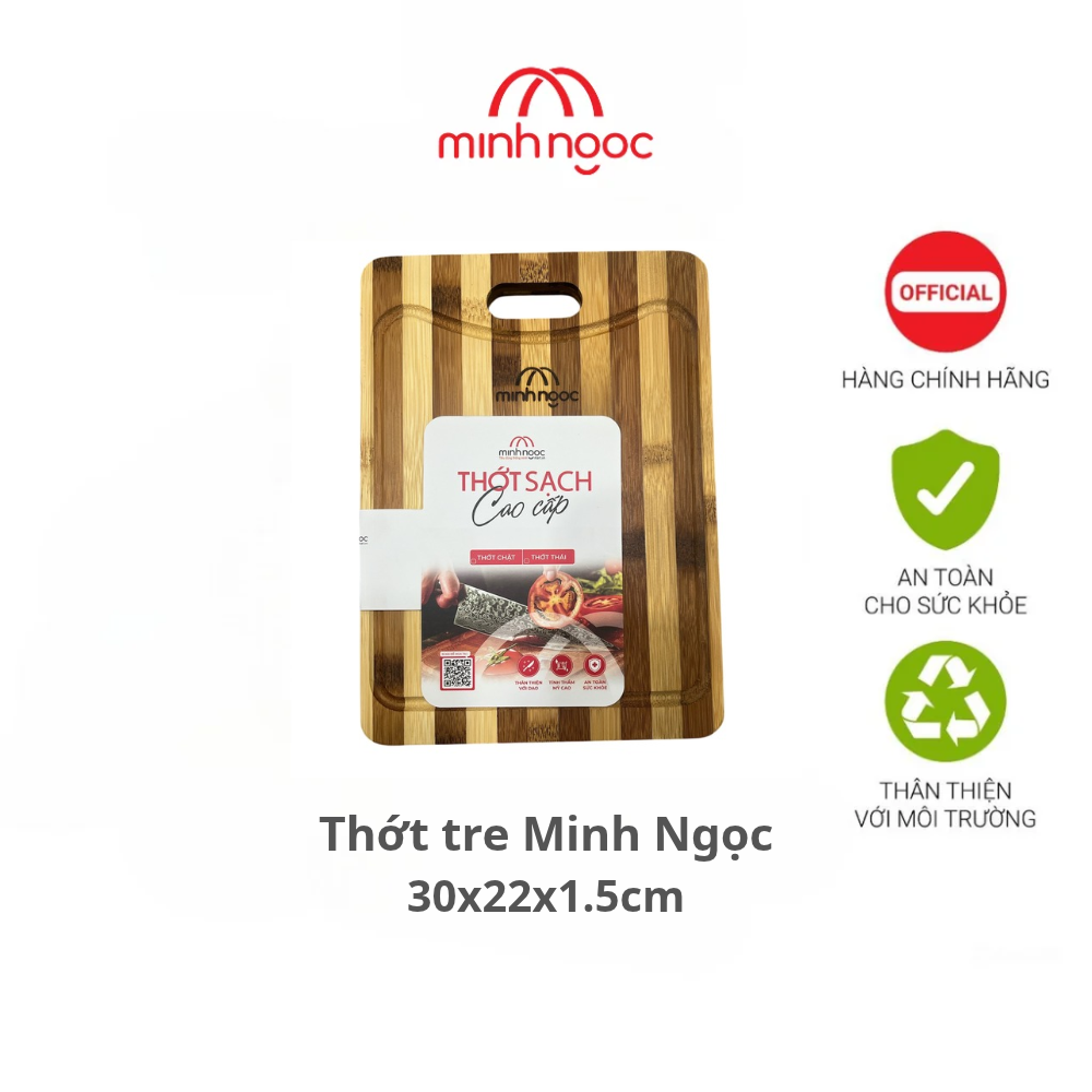 Thớt Tre Minh Ngọc Lành Tính Cao Cấp