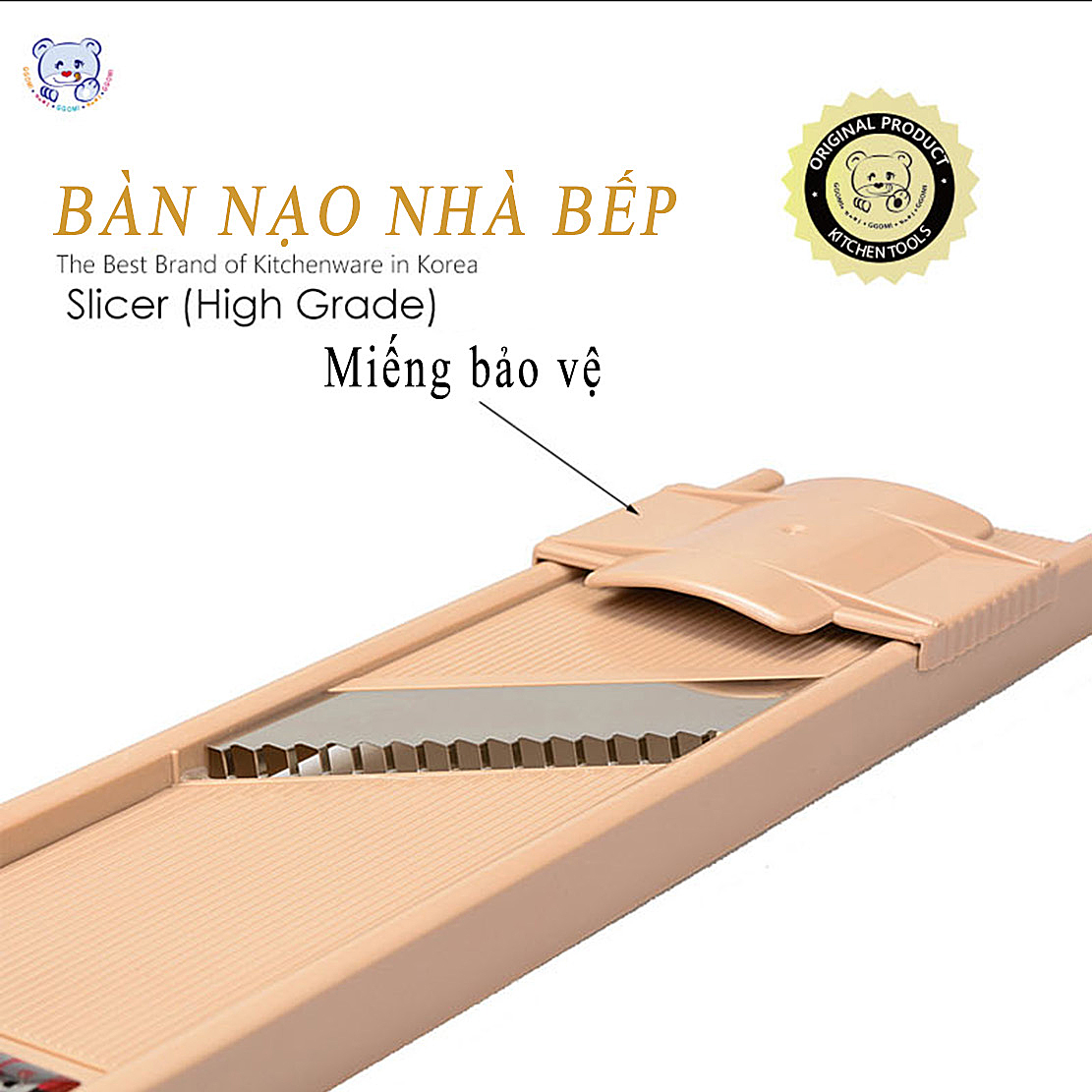 Bàn nạo đa năng GGOMI Hàn Quốc GG643